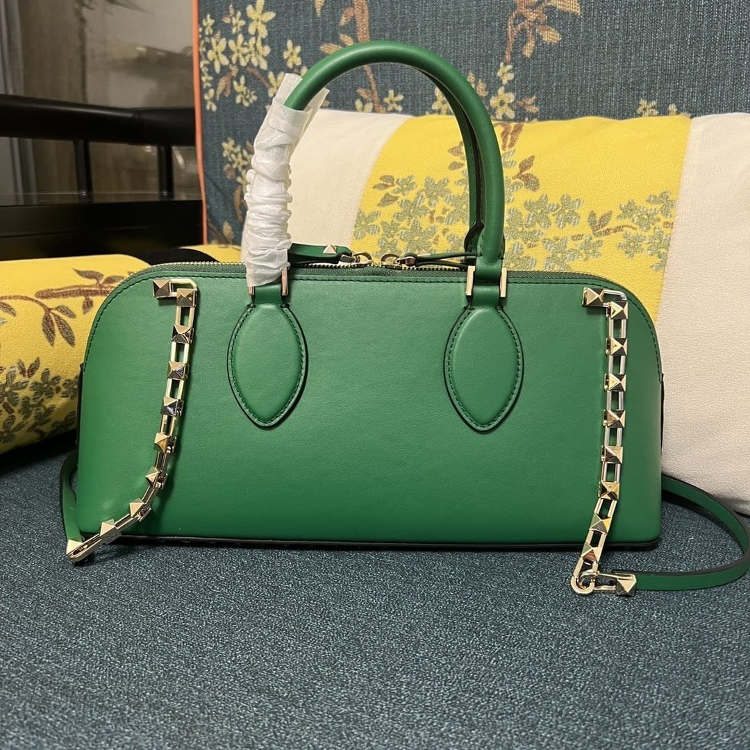 Bolso Valentino Rockstud East-West – Cuero Genuino Negro - Image 11