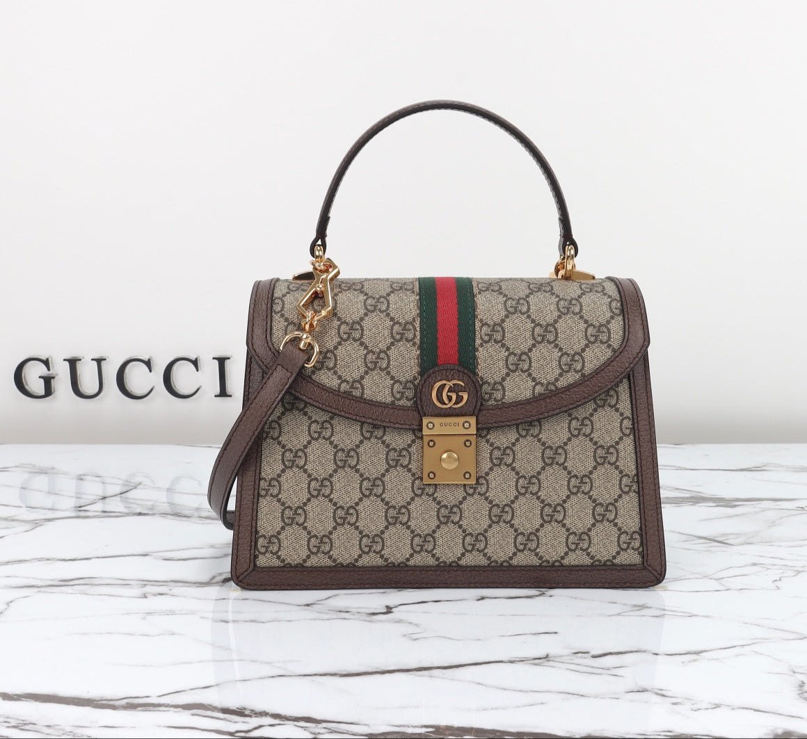 Gucci Bolsa Ophidia Small GG – Cosida a Mano, 25 cm - Image 6