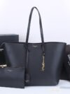 YSL | Bolso Shopper de Cuero Grano Natural | Estilo Casual Chic en Panamá