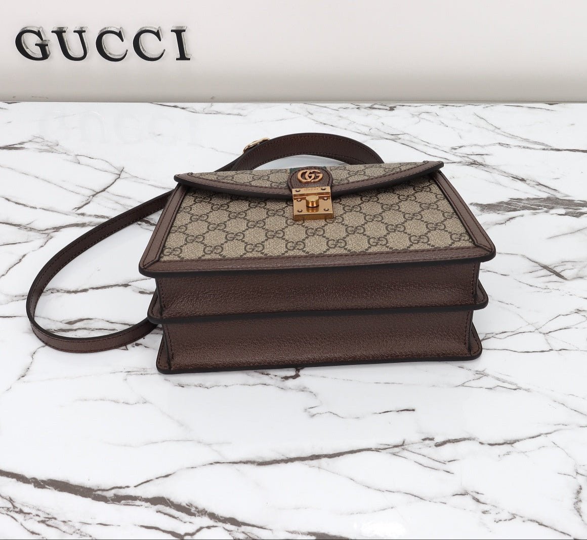 Gucci Bolsa Ophidia Small GG – Cosida a Mano, 25 cm - Image 13