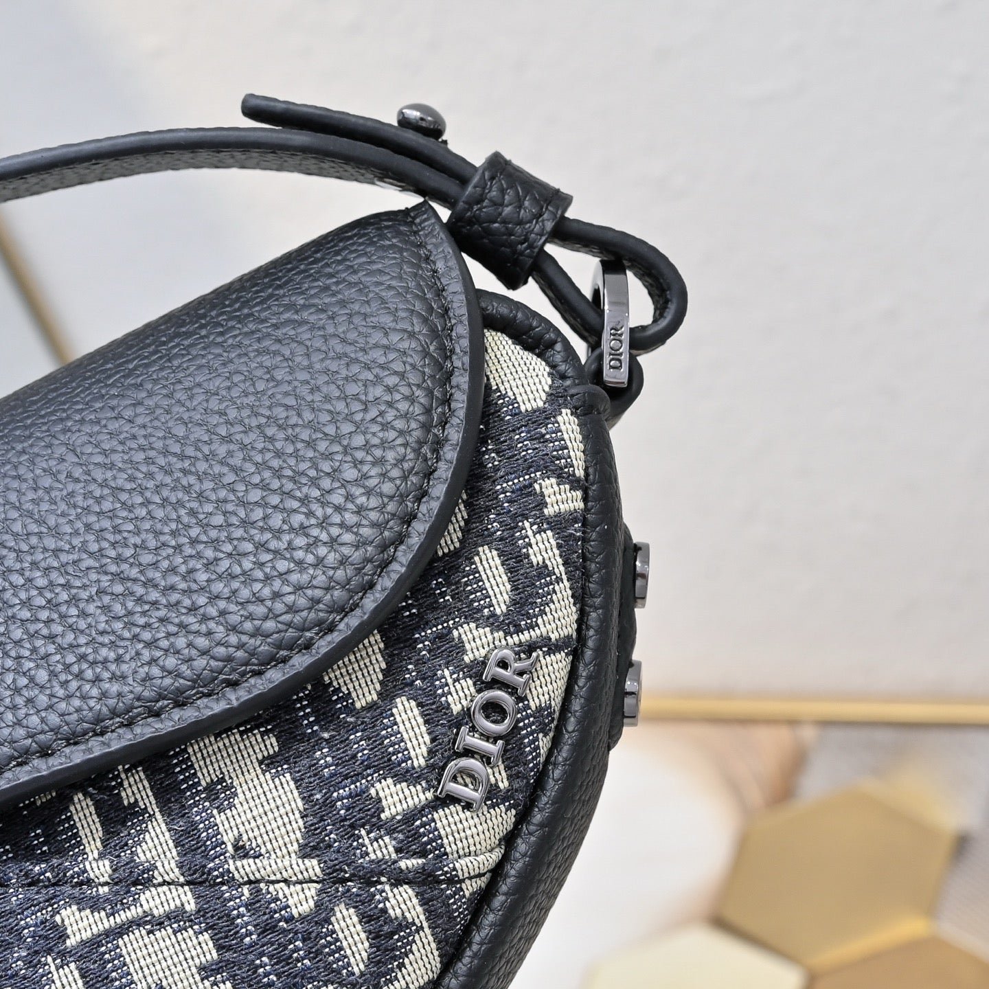 Bolso Dior Saddle Negro | Cartera de Lujo Moderna en Panamá - Image 2