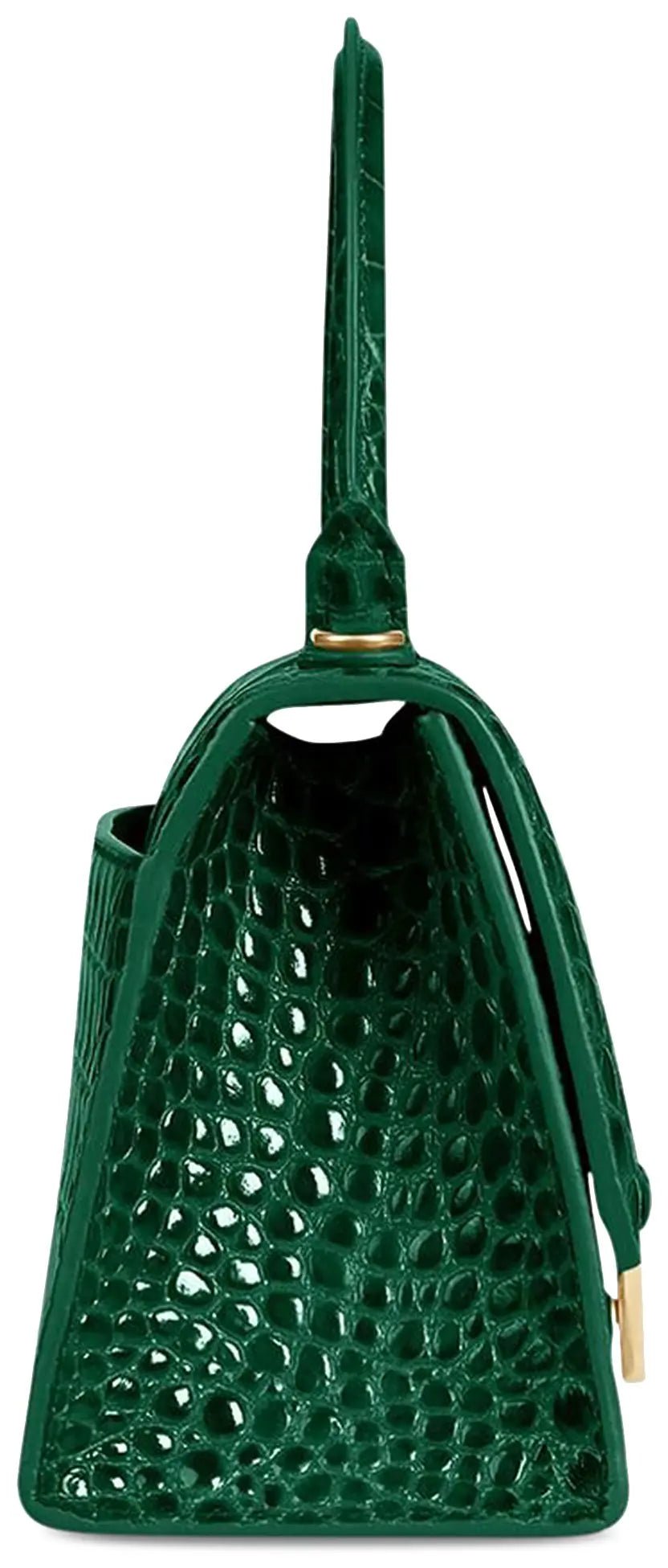 Balenciaga Hourglass Mini Croc Nude – Elegancia Texturizada en Tono Neutro - Image 4