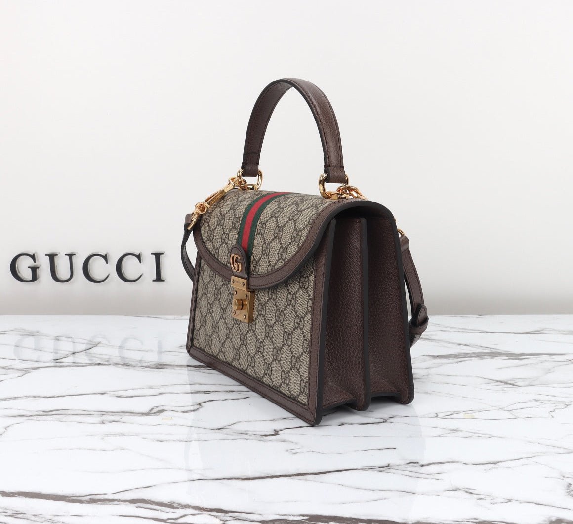 Gucci Bolsa Ophidia Small GG – Cosida a Mano, 25 cm - Image 7