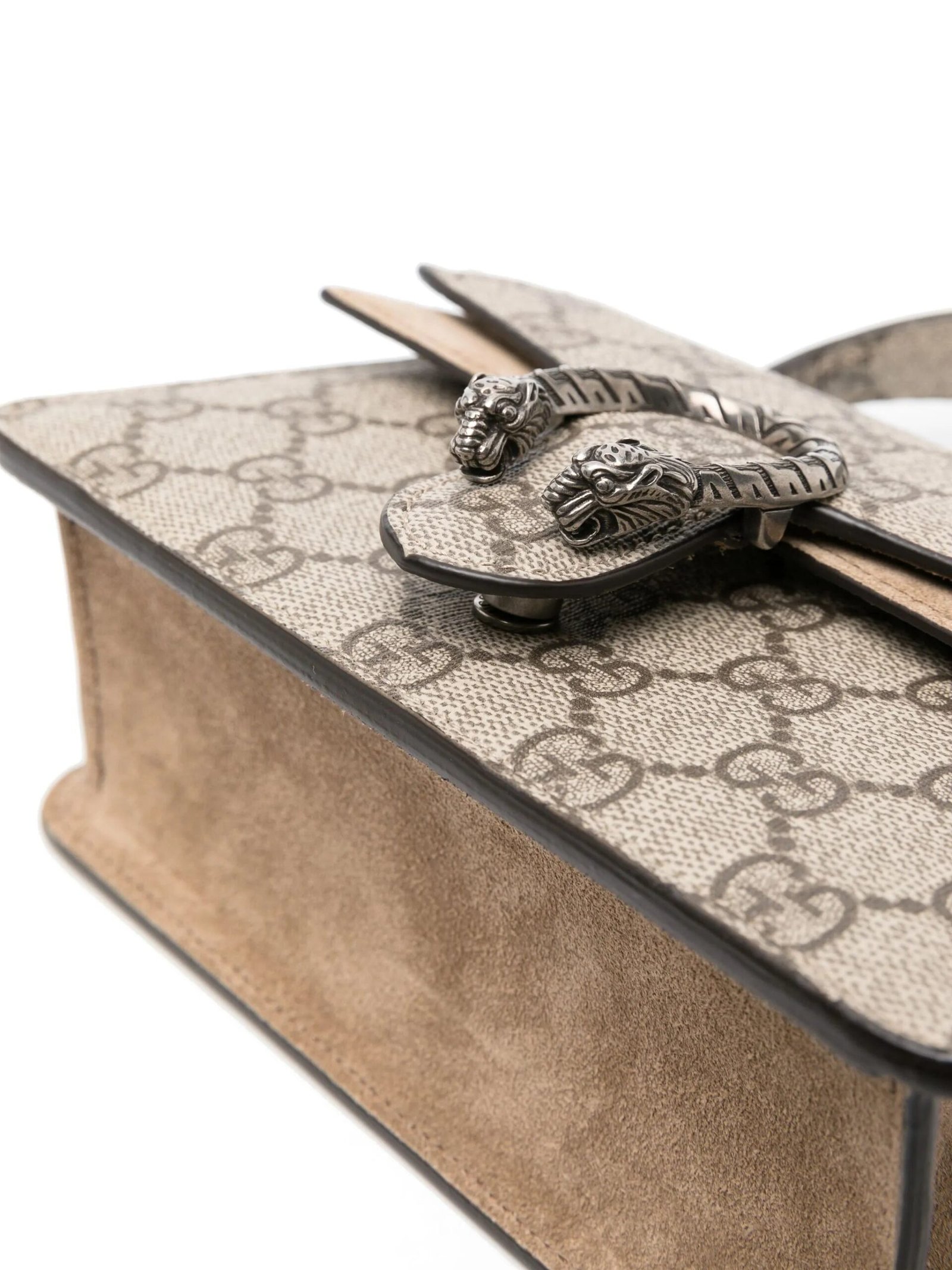 Gucci Dionysus Big Supreme GG – Edición Grande, Detalle de Cabeza de Tigre - Image 4