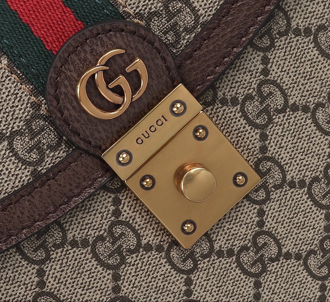 Gucci Bolsa Ophidia Small GG – Cosida a Mano, 25 cm - Image 9