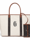 Goyard Saint Louis Tote Bag Blanca con Monograma – Espacio, Estilo y Exclusividad
