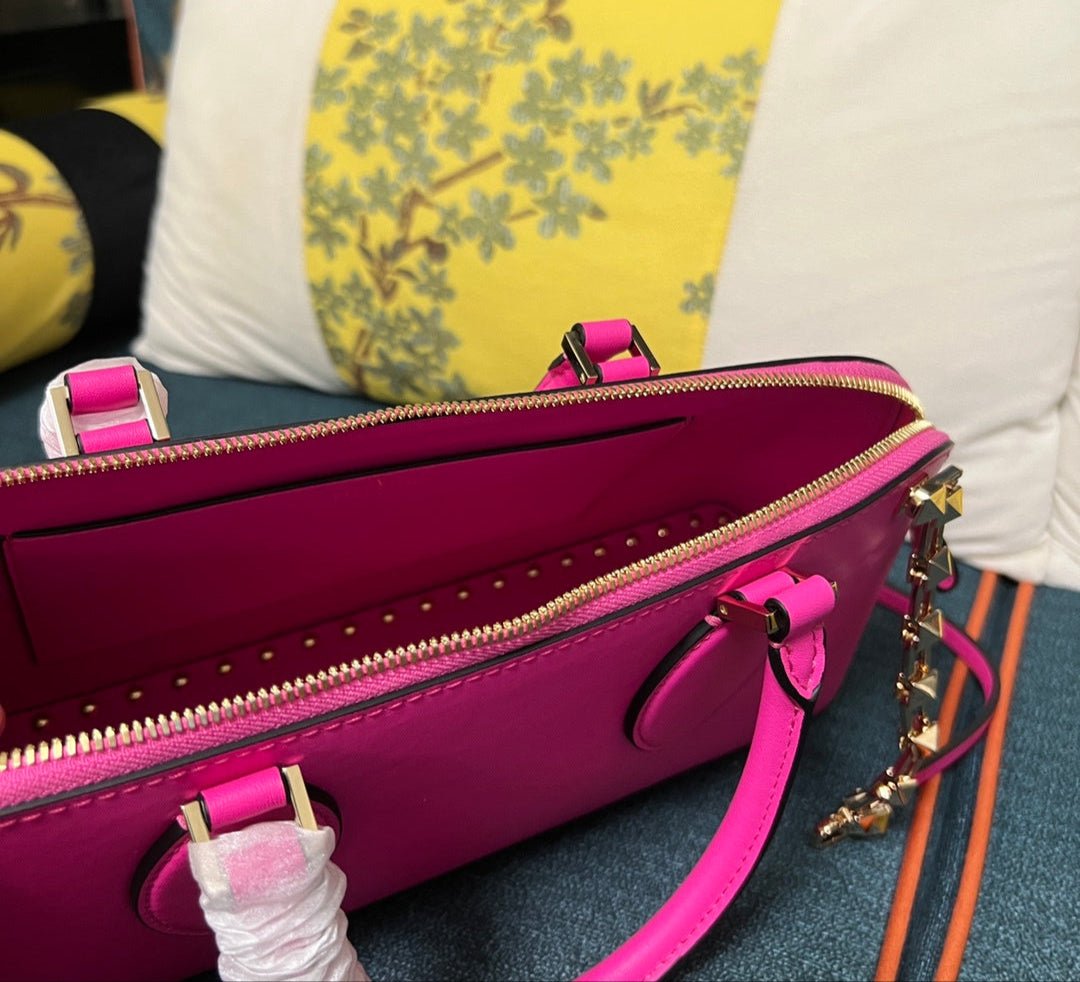 Bolso Valentino Rockstud East-West – Cuero Genuino Negro - Image 9