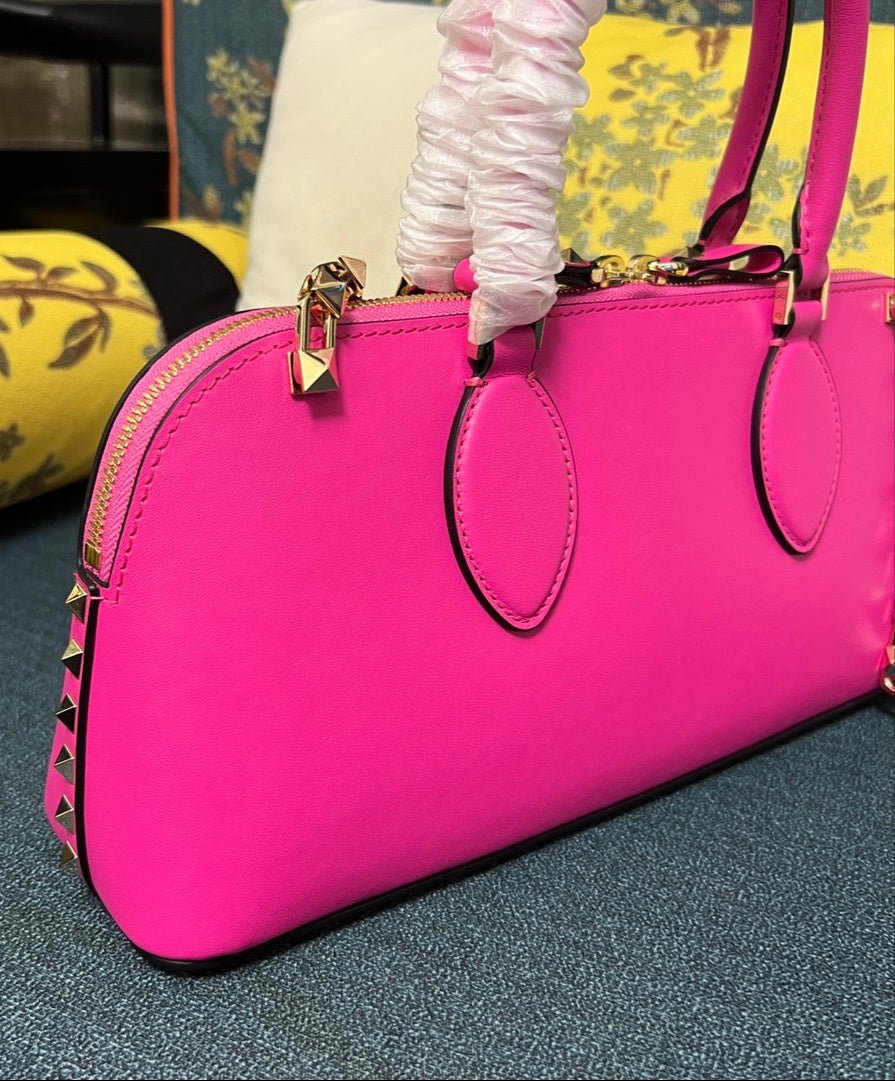 Bolso Valentino Rockstud East-West – Cuero Genuino Negro - Image 5