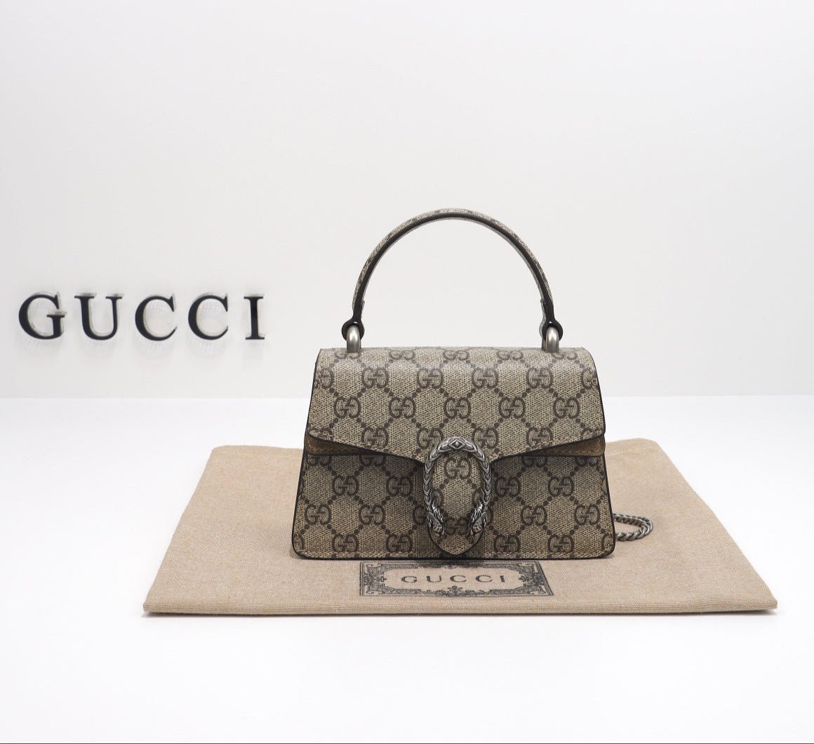 Gucci Dionysus Big Supreme GG – Edición Grande, Detalle de Cabeza de Tigre - Image 5