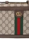 GUCCI GG Ophidia Small Top Handle Bag Color Marrón | Elegancia Clásica y Moderna