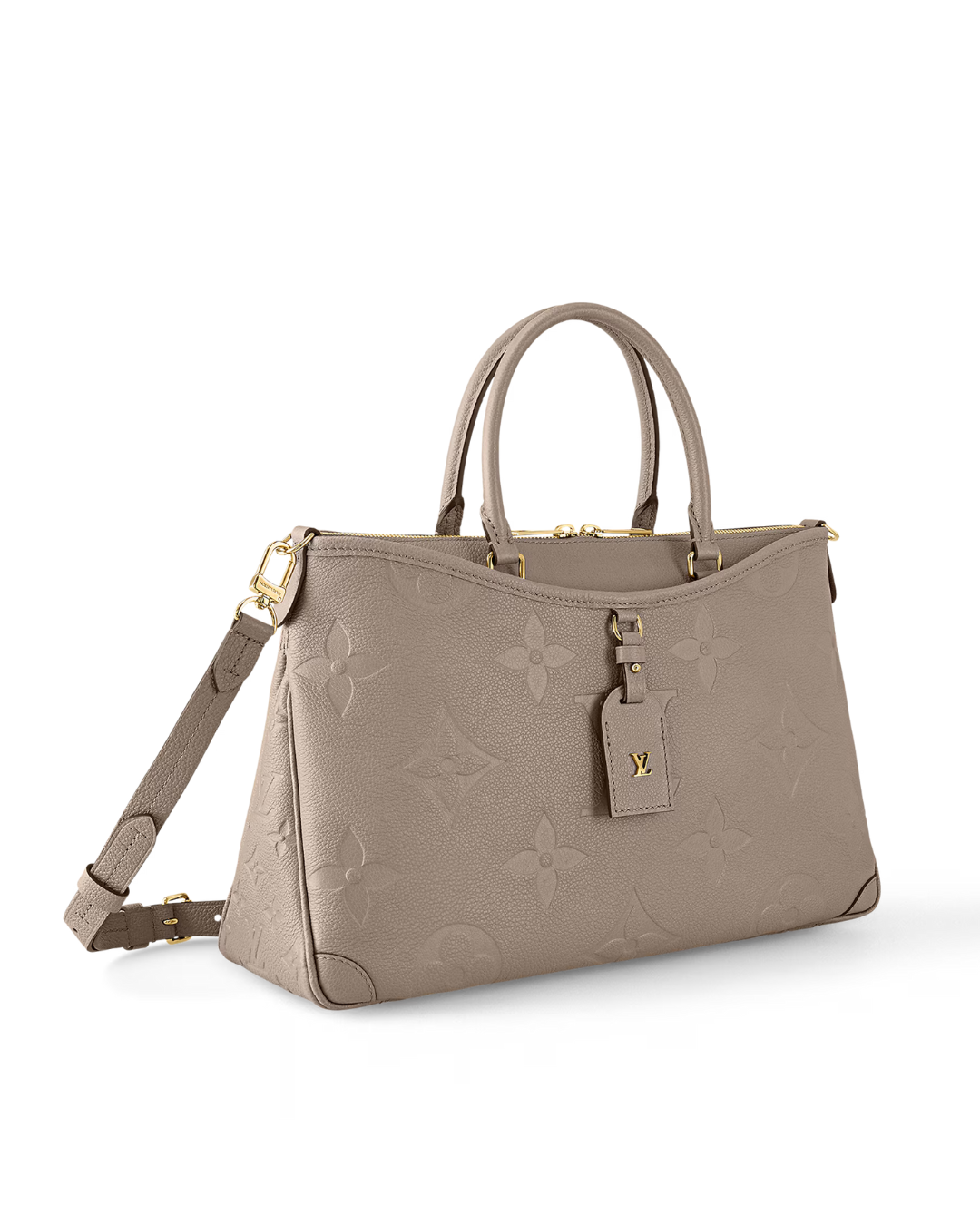 Louis Vuitton Montaigne MM en piel Monogram Empreinte color Galet - Image 2