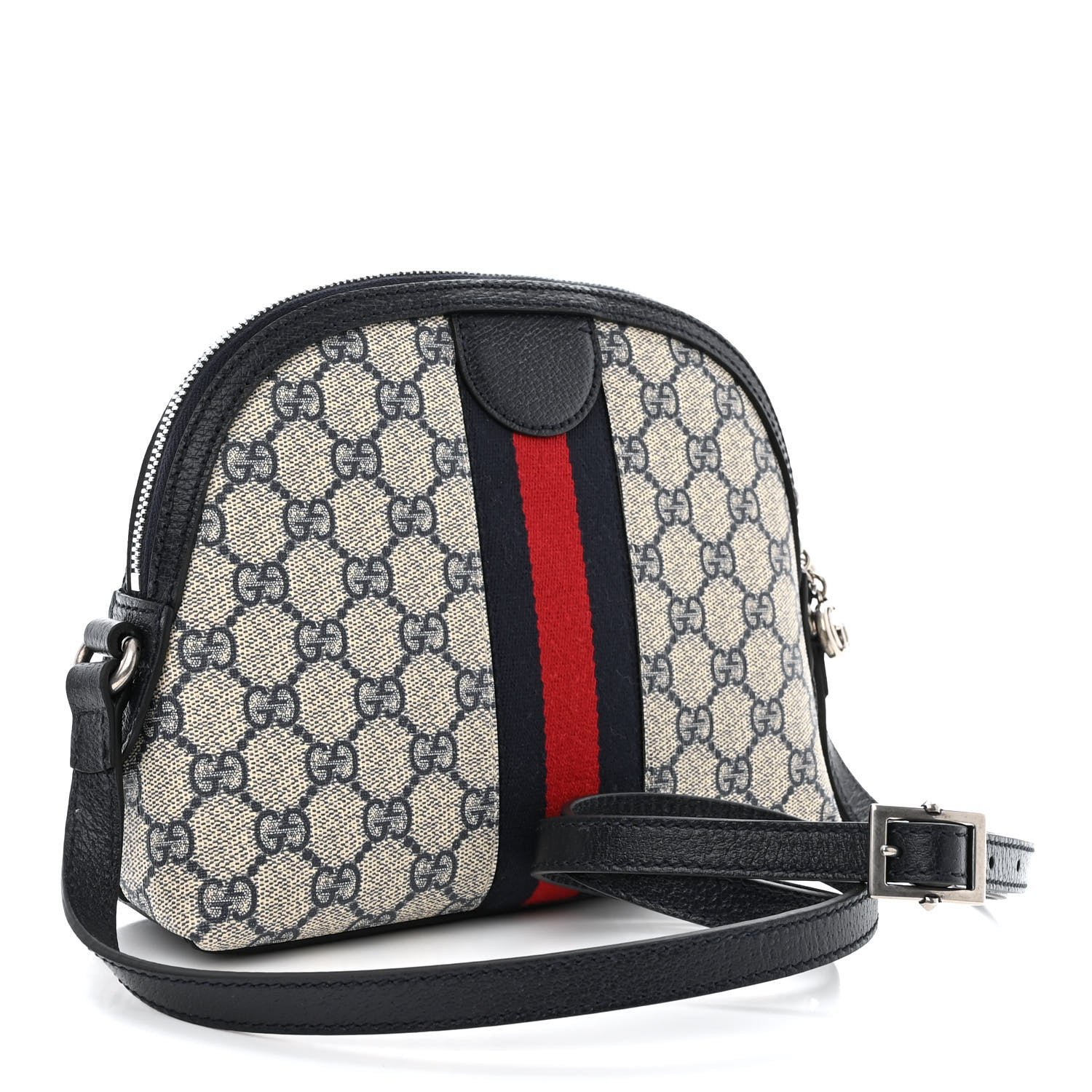 GUCCI GG Ophidia Estilo Dome Shoulder Bag Blue | Diseño Compacto y Elegante - Image 2
