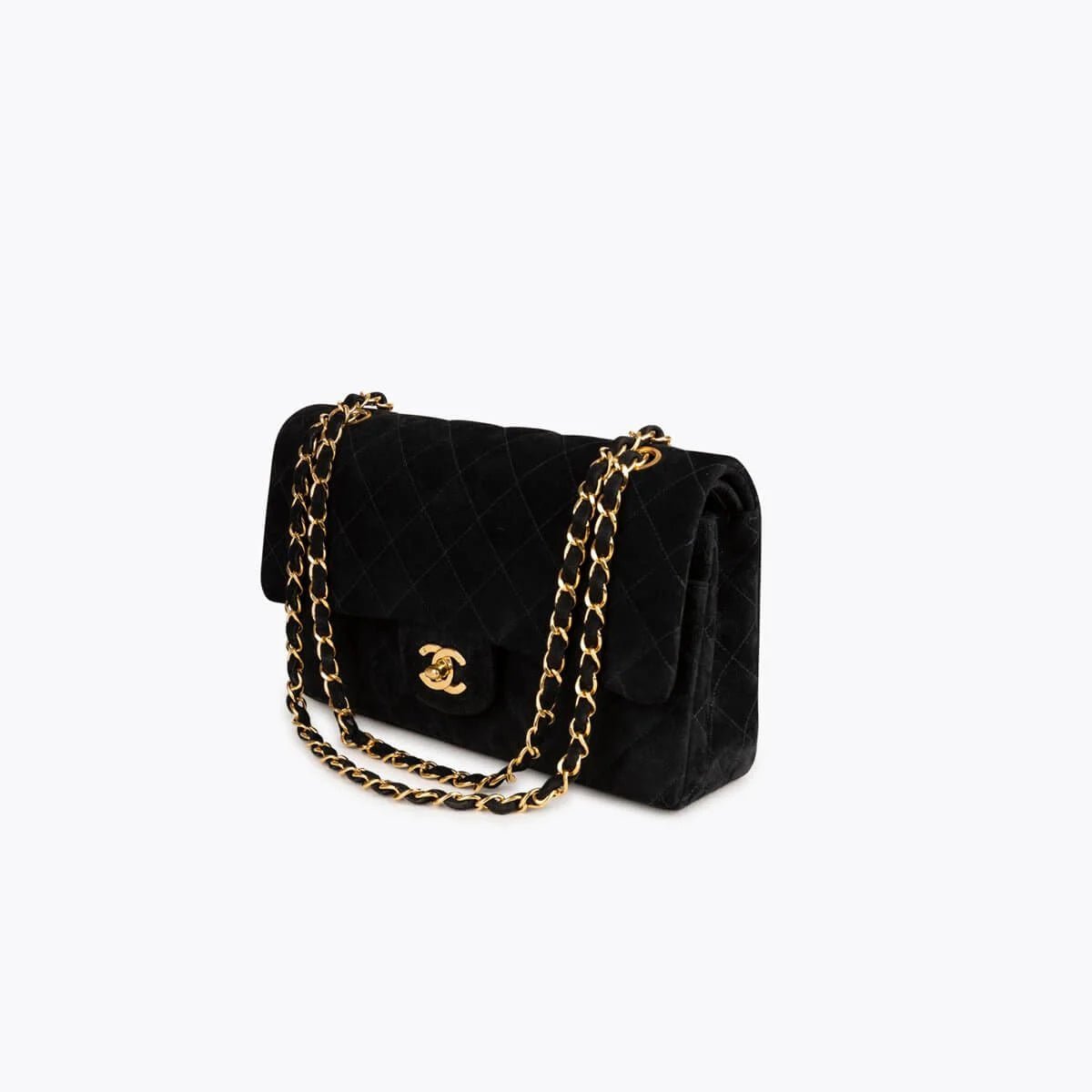 Chanel Flap Bag Aterciopelada 25cm – Cuero Importado, Hecha a Mano - Image 2