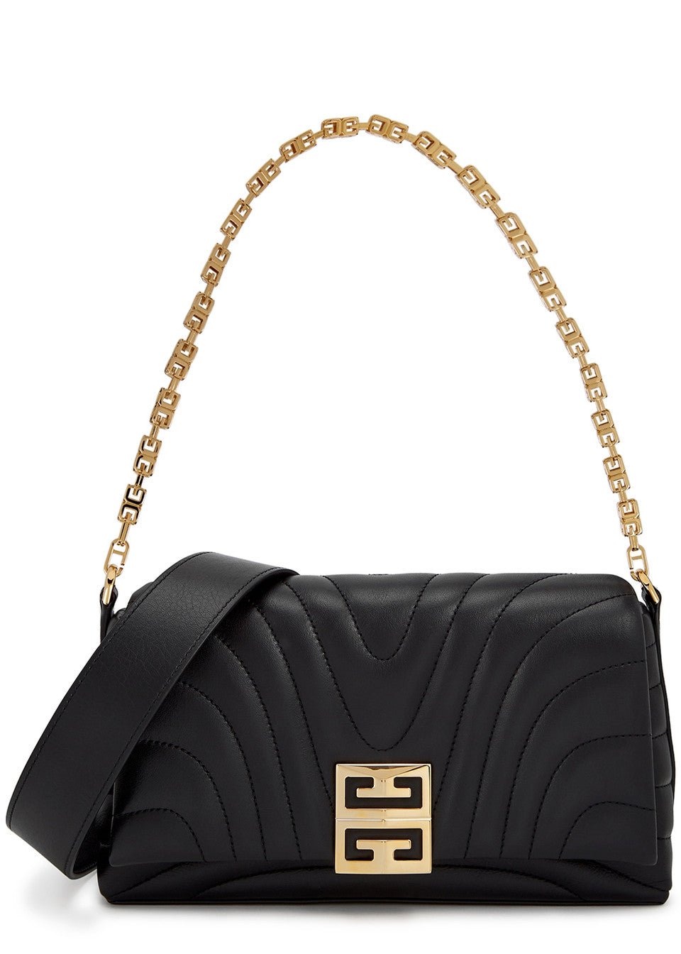 Bolso Givenchy 4G Chain – Cuero Acolchado Negro con Cadena - Image 2