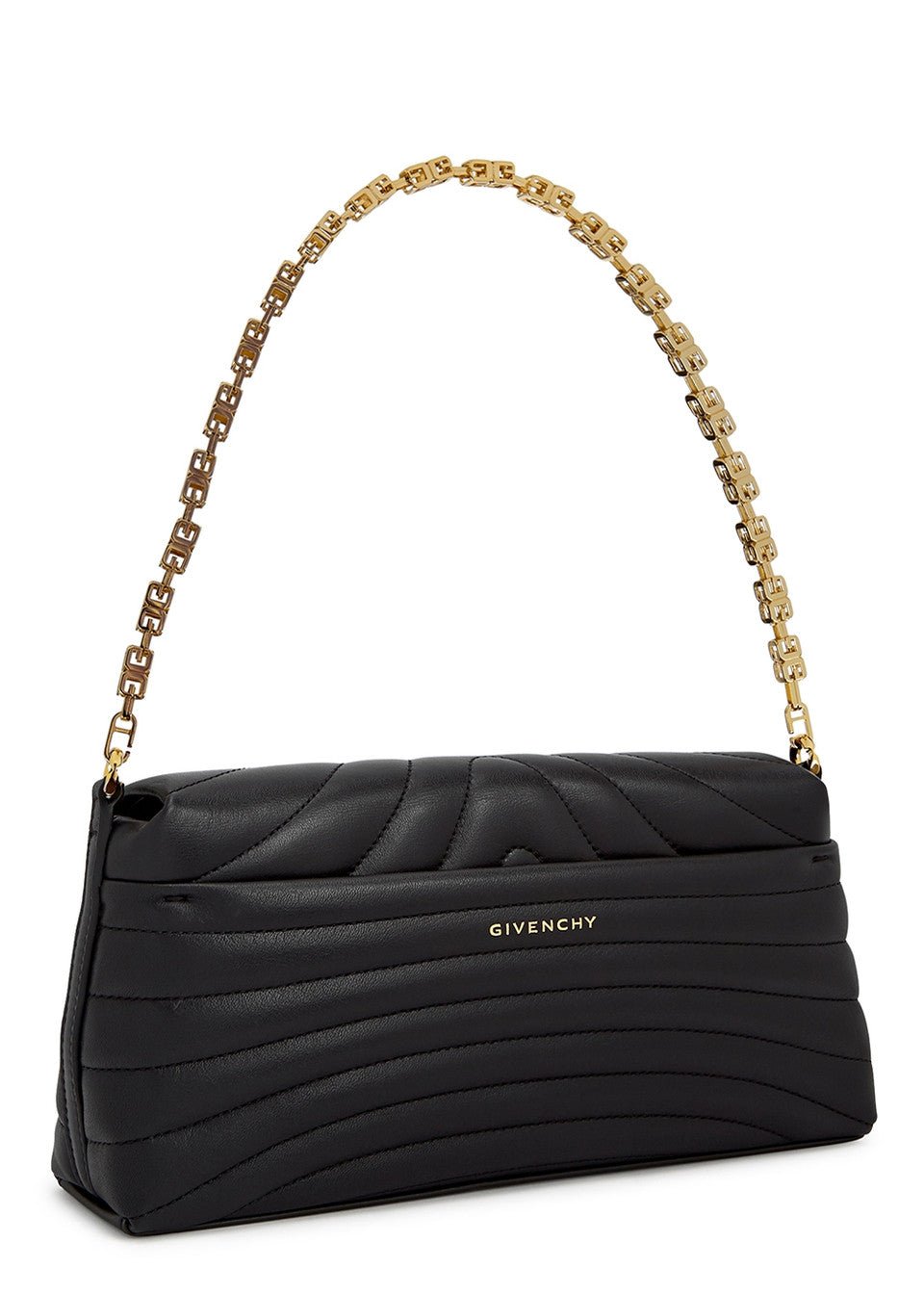 Bolso Givenchy 4G Chain – Cuero Acolchado Negro con Cadena - Image 3