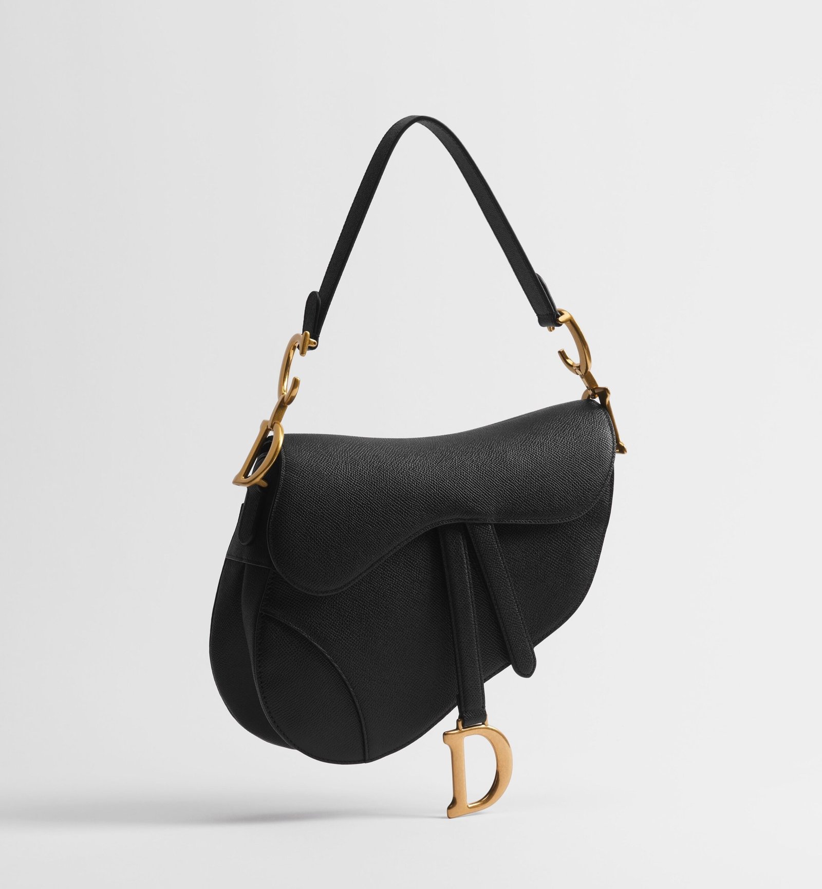 Dior Saddle Bag Negro – Icono Atemporal de Alta Costura - Image 3
