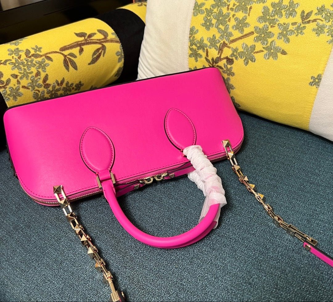 Bolso Valentino Rockstud East-West – Cuero Genuino Negro - Image 4