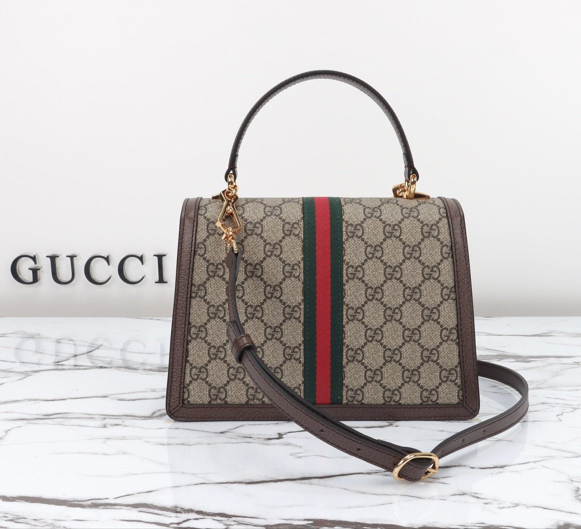 Gucci Bolsa Ophidia Small GG – Cosida a Mano, 25 cm - Image 8