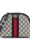GUCCI GG Ophidia Estilo Dome Shoulder Bag Blue | Diseño Compacto y Elegante