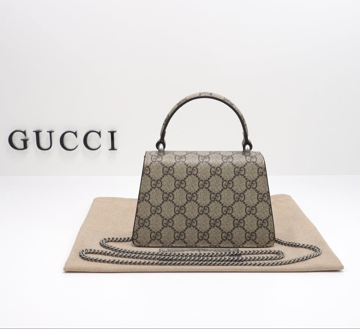 Gucci Dionysus Big Supreme GG – Edición Grande, Detalle de Cabeza de Tigre - Image 7
